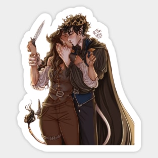 Cardan and Jude Sticker